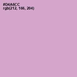#D4A6CC - Lilac Color Image