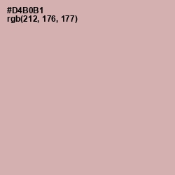 #D4B0B1 - Blossom Color Image