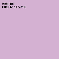#D4B1D3 - Thistle Color Image