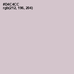 #D4C4CC - Swirl Color Image