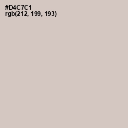 #D4C7C1 - Swirl Color Image
