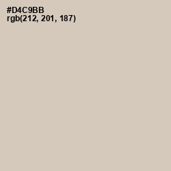 #D4C9BB - Sisal Color Image
