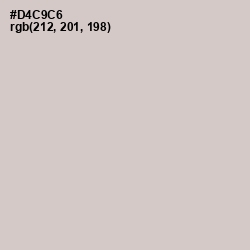 #D4C9C6 - Swirl Color Image
