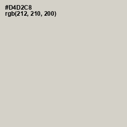 #D4D2C8 - Celeste Color Image