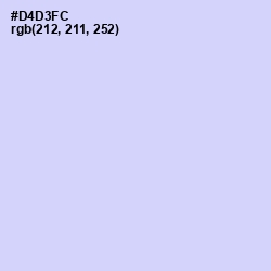 #D4D3FC - Fog Color Image