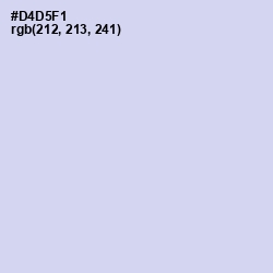 #D4D5F1 - Fog Color Image