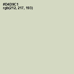 #D4D9C1 - Tana Color Image