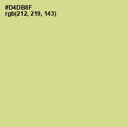 #D4DB8F - Deco Color Image
