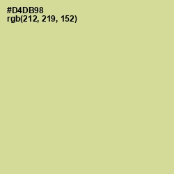 #D4DB98 - Deco Color Image