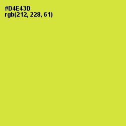 #D4E43D - Pear Color Image