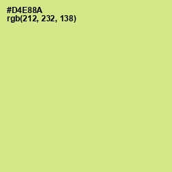 #D4E88A - Deco Color Image