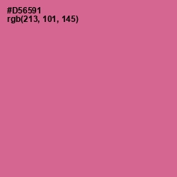 #D56591 - Charm Color Image
