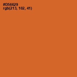 #D56629 - Piper Color Image