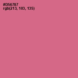 #D56787 - Charm Color Image