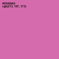 #D56BAD - Hopbush Color Image