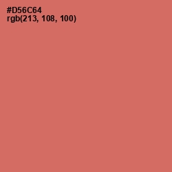 #D56C64 - Roman Color Image