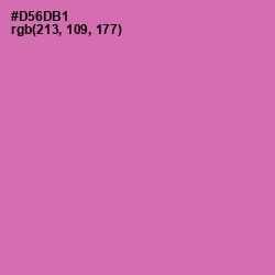 #D56DB1 - Hopbush Color Image