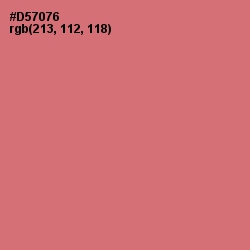 #D57076 - Contessa Color Image