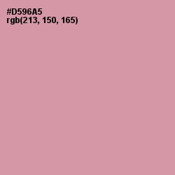 #D596A5 - Can Can Color Image