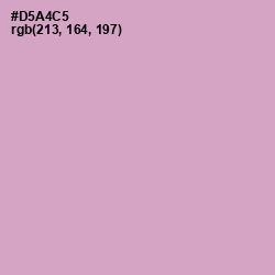 #D5A4C5 - Lilac Color Image