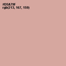 #D5A79F - Eunry Color Image