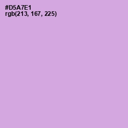 #D5A7E1 - Perfume Color Image