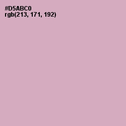 #D5ABC0 - Lilac Color Image