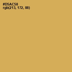 #D5AC58 - Sundance Color Image
