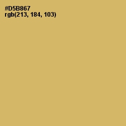 #D5B867 - Apache Color Image