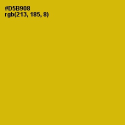 #D5B908 - Galliano Color Image