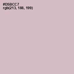 #D5BCC7 - Thistle Color Image