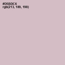 #D5BDC6 - Thistle Color Image