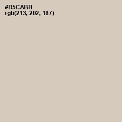 #D5CABB - Sisal Color Image