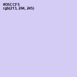 #D5CCF5 - Moon Raker Color Image