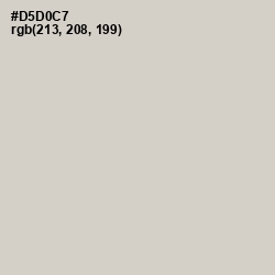 #D5D0C7 - Celeste Color Image