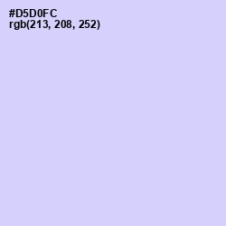 #D5D0FC - Fog Color Image