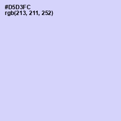 #D5D3FC - Fog Color Image