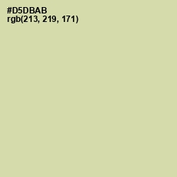 #D5DBAB - Sapling Color Image