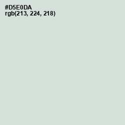 #D5E0DA - Zanah Color Image
