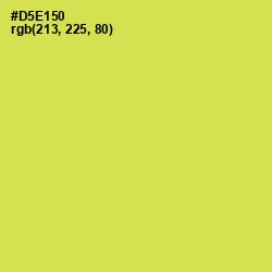 #D5E150 - Wattle Color Image