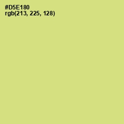 #D5E180 - Deco Color Image