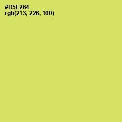 #D5E264 - Yellow Green Color Image