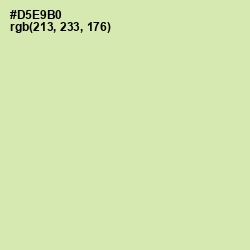 #D5E9B0 - Caper Color Image