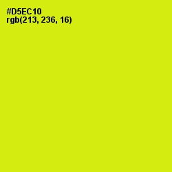 #D5EC10 - Las Palmas Color Image
