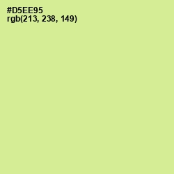 #D5EE95 - Deco Color Image