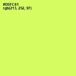 #D5FC61 - Sulu Color Image