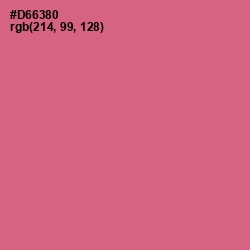 #D66380 - Charm Color Image
