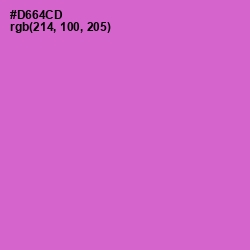 #D664CD - Orchid Color Image