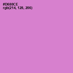 #D680CE - Shocking Color Image