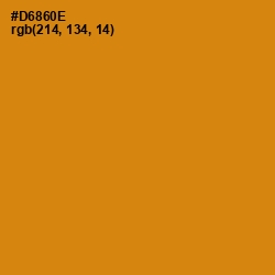 #D6860E - Geebung Color Image